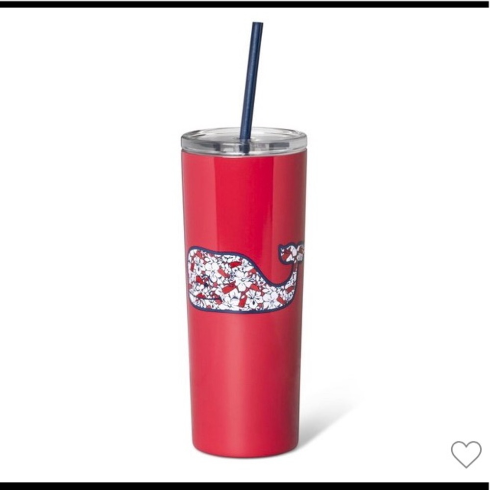Red Vineyard Vines x Target Tumbler